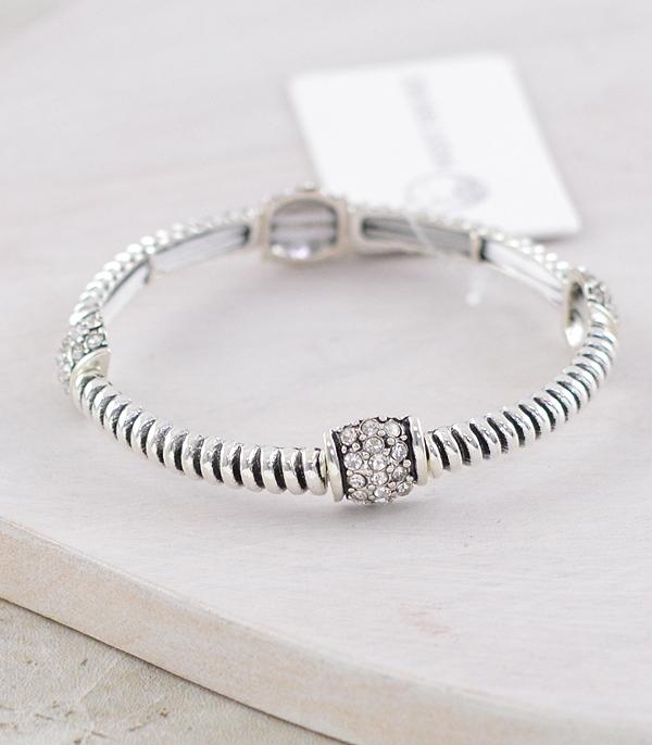 New Arrival :: Wholesale Stackable Textured Bracelet