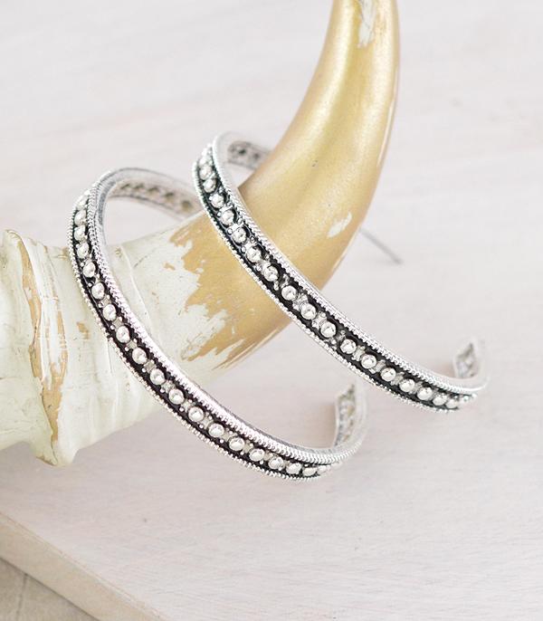 New Arrival :: Wholesale Western Hoop Earrings