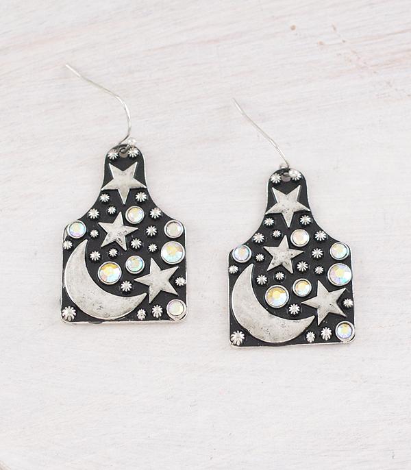 New Arrival :: Wholesale Western Cattle Tag Earrings