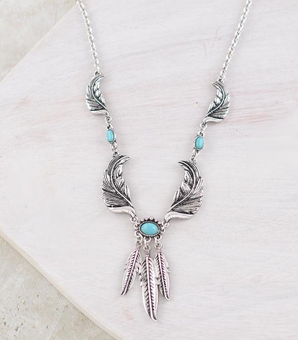 WHAT'S NEW :: Wholesale Western Feather Necklace