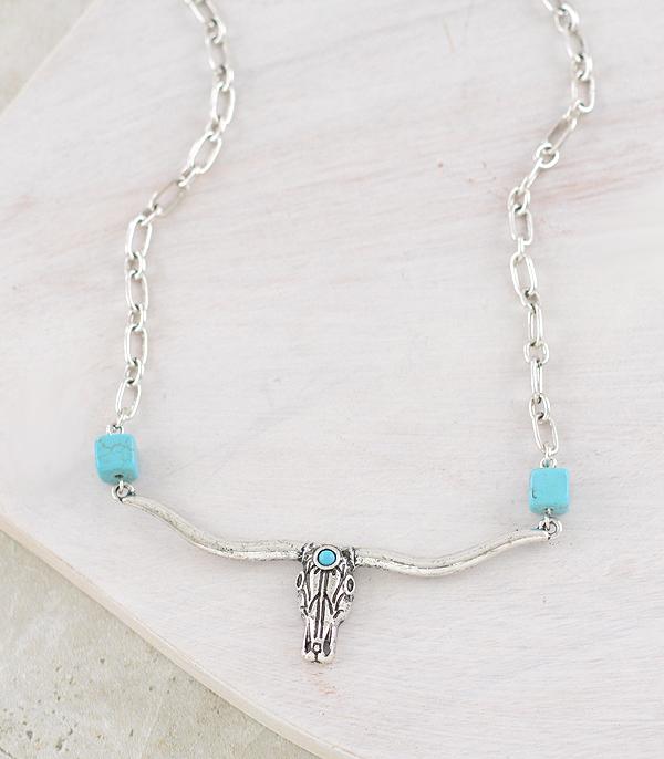 WHAT'S NEW :: Wholesale Western Longhorn Necklace