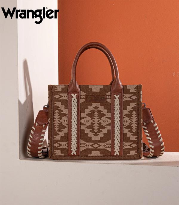 New Arrival :: Wholesale Wrangler Southwestern Tote Crossbody Bag