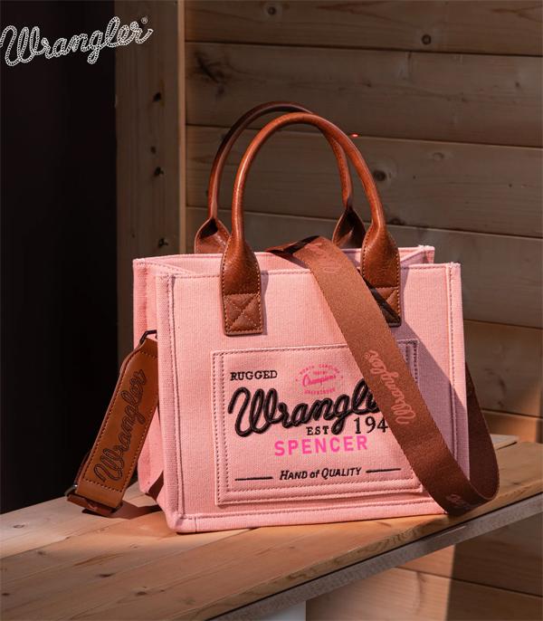 New Arrival :: Wholesale Vintage Wrangler Canvas Tote Crossbody