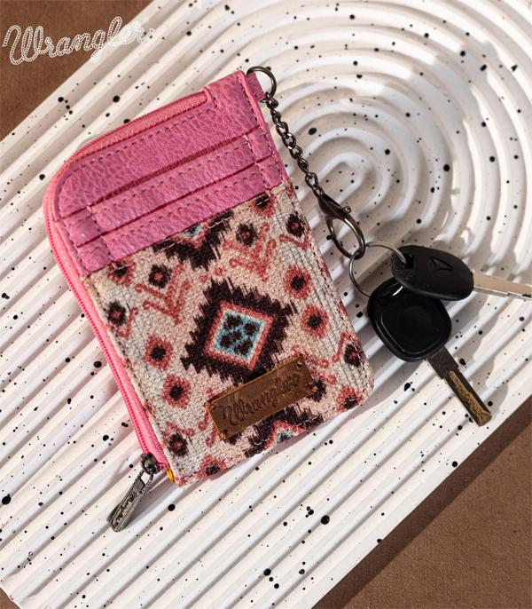 New Arrival :: Wholesale Wrangler Southwestern Print Card Holder