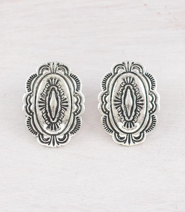 New Arrival :: Wholesale Western Concho Earrings