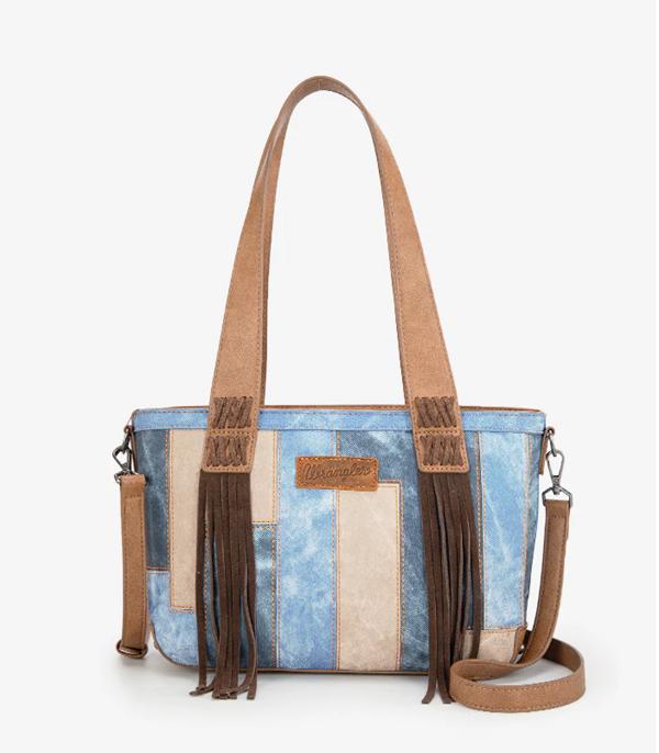 WHAT'S NEW :: Wholesale Wrangler Denim Colorblock Shoulder Bag