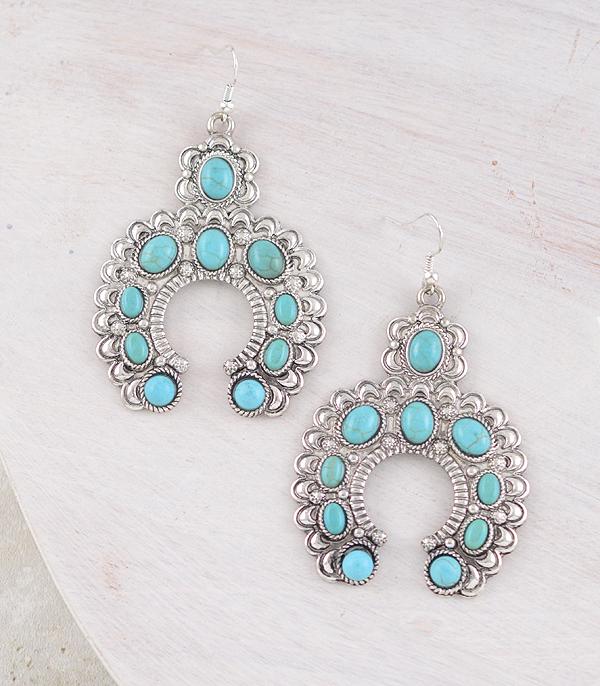 New Arrival :: Wholesale Western Squash Blossom Earrings