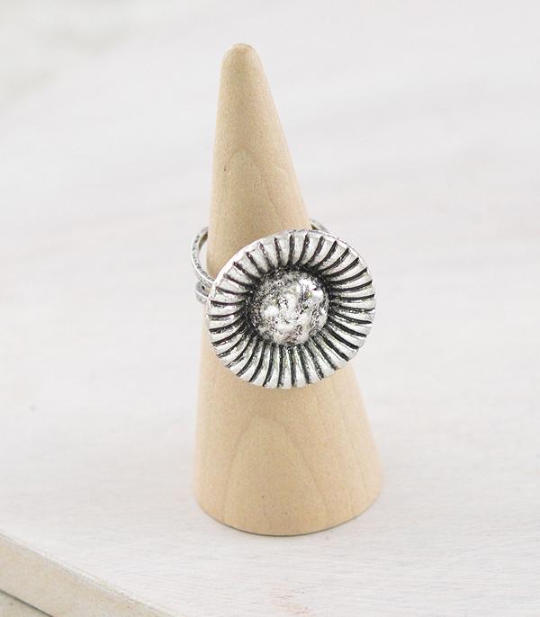 WHAT'S NEW :: Wholesale Western Silver Concho Ring