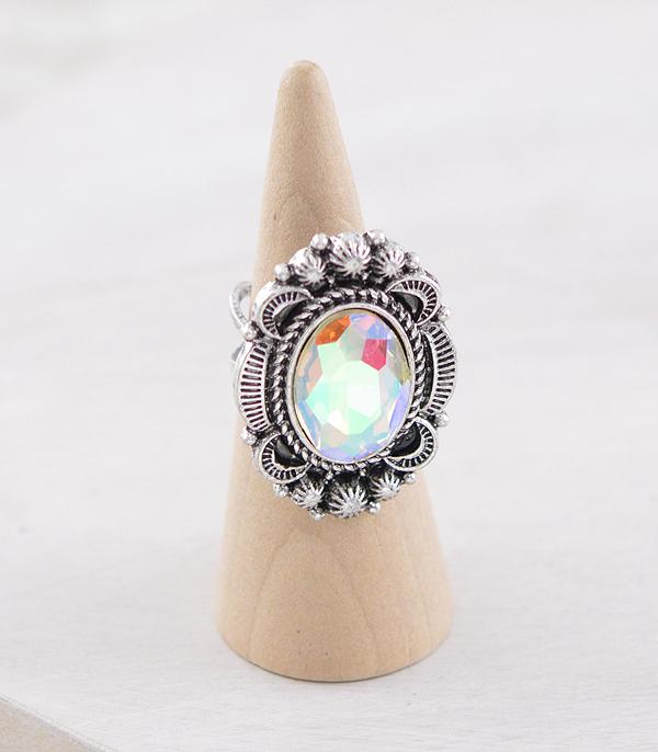 WHAT'S NEW :: Wholesale Western AB Glass Stone Ring