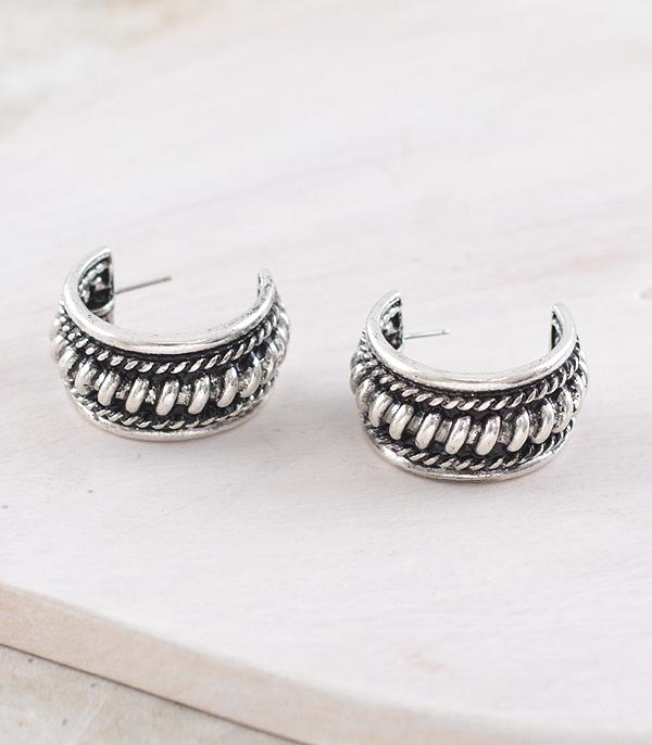 New Arrival :: Wholesale Western Hoop Earrings