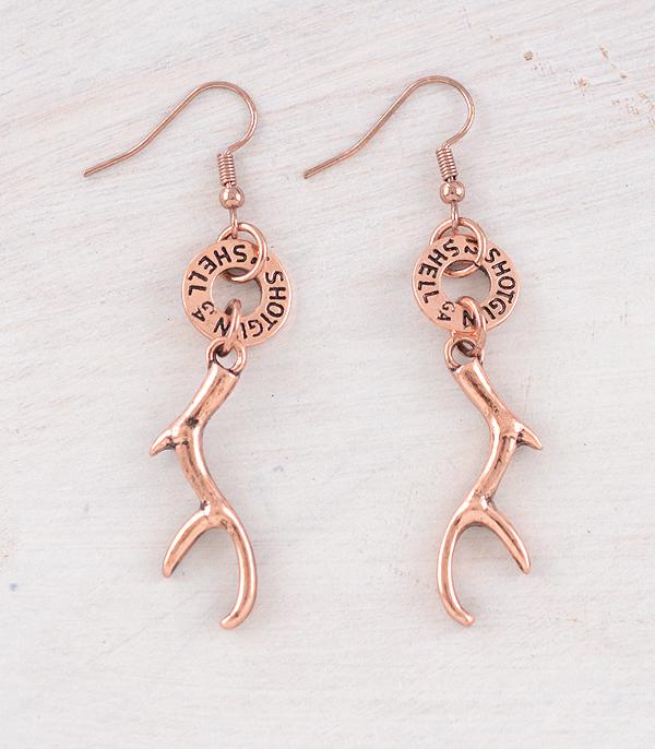 WHAT'S NEW :: Wholesale Western Antler Gun Shell Earrings