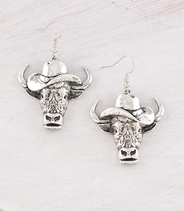 New Arrival :: Wholesale Western Cow Earrings