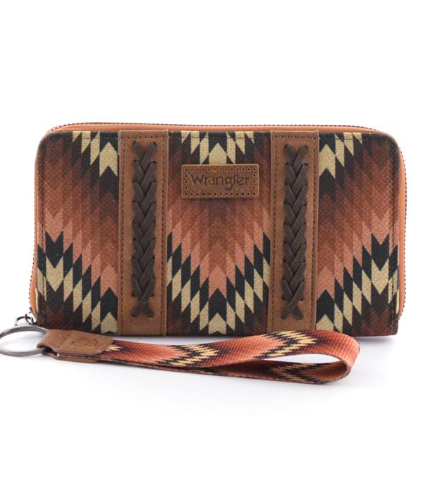 New Arrival :: Wholesale Wrangler Southwestern Print Wallet