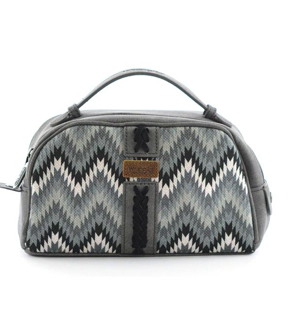 New Arrival :: Wholesale Wrangler Southwestern Print Cosmetic Bag