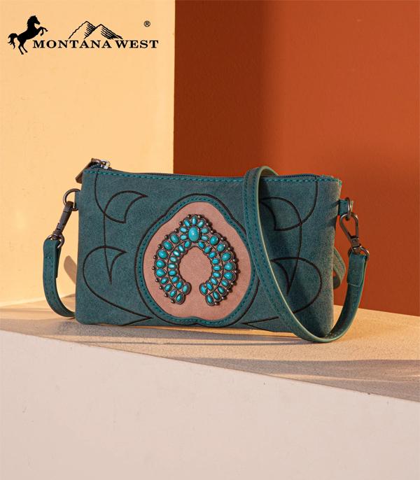 WHAT'S NEW :: Wholesale Squash Blossom Concho Crossbody Wristlet