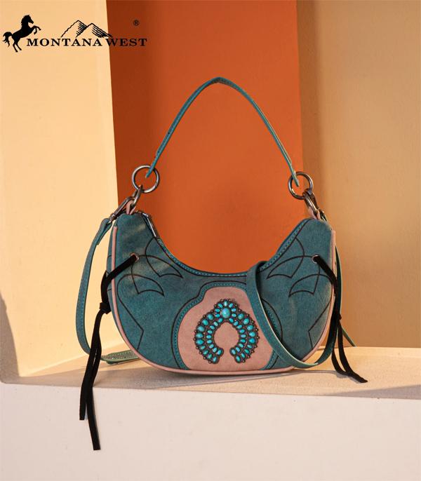 WHAT'S NEW :: Wholesale Montana West Concho Crescent Crossbody 