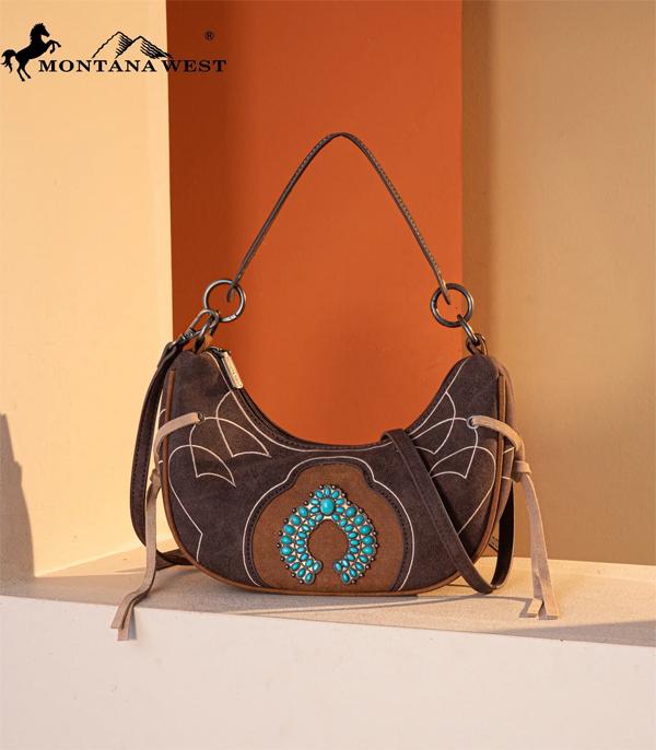 WHAT'S NEW :: Wholesale Montana West Concho Crescent Crossbody 