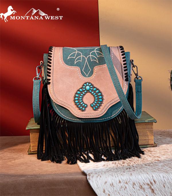 New Arrival :: Wholesale Squash Blossom Concho Fringe Crossbody