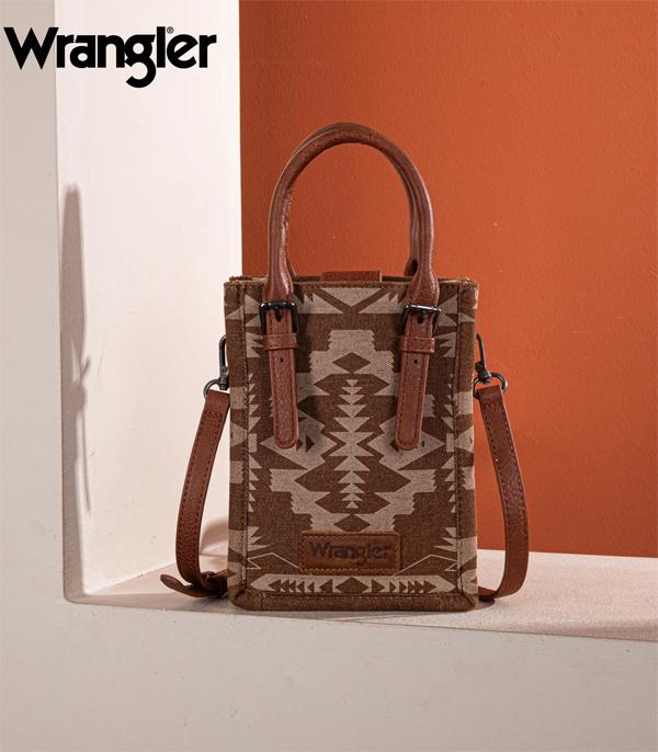 New Arrival :: Wholesale Wrangler Southwestern Print Mini Tote