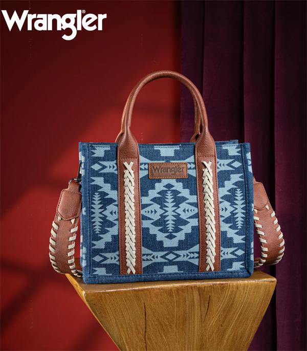 New Arrival :: Wholesale Wrangler Southwestern Tote Crossbody Bag