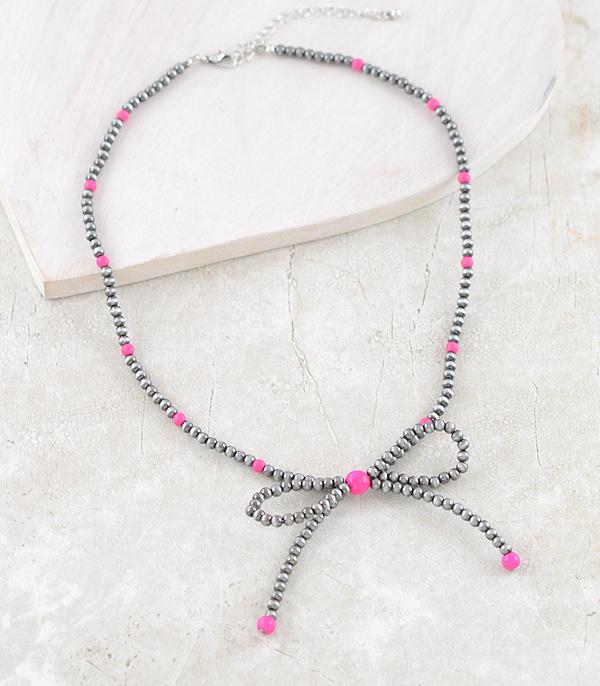 New Arrival :: Wholesale Western Navajo Pearl Bow Necklace