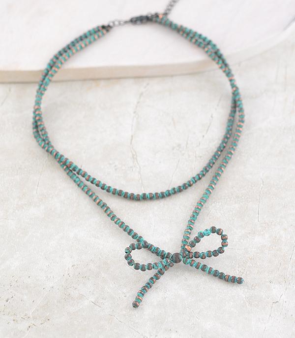 New Arrival :: Wholesale Western Navajo Pearl Bow Necklace