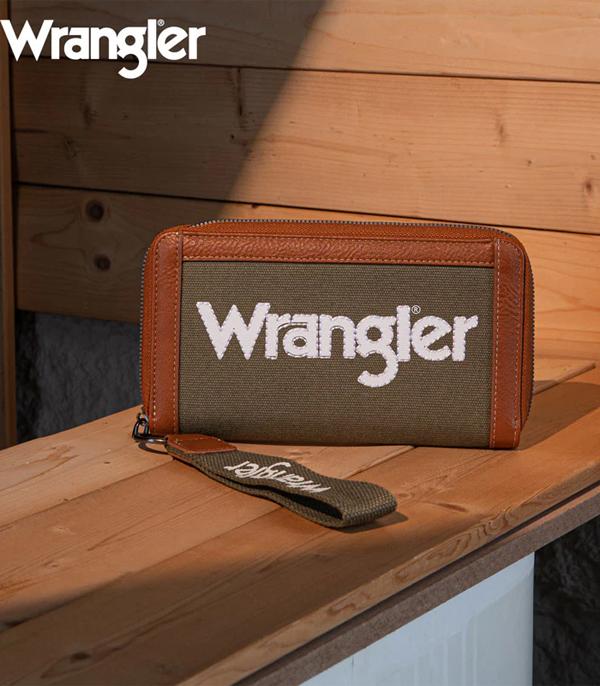 MONTANAWEST BAGS :: MENS WALLETS I SMALL ACCESSORIES :: Wholesale Wrangler Canvas Wallet