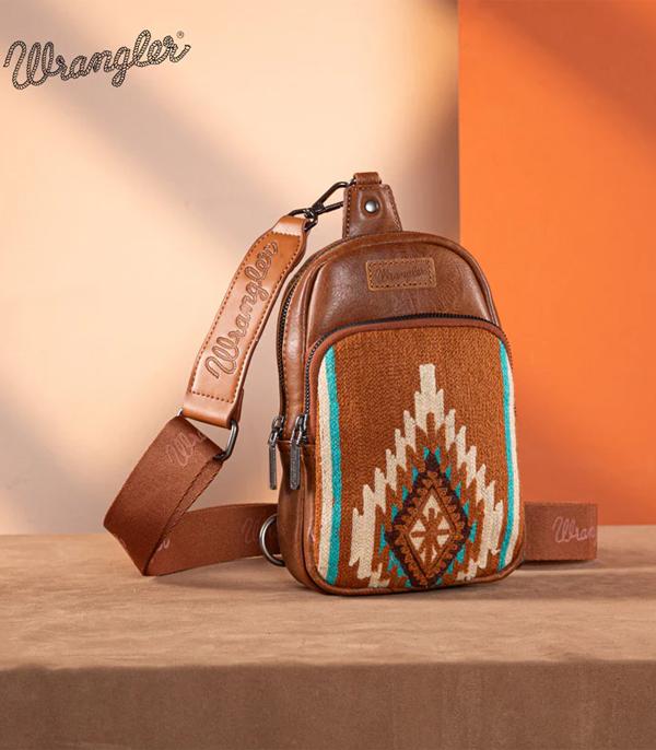 WHAT'S NEW :: Wholesale Wrangler Southwestern Knitted Sling Bag