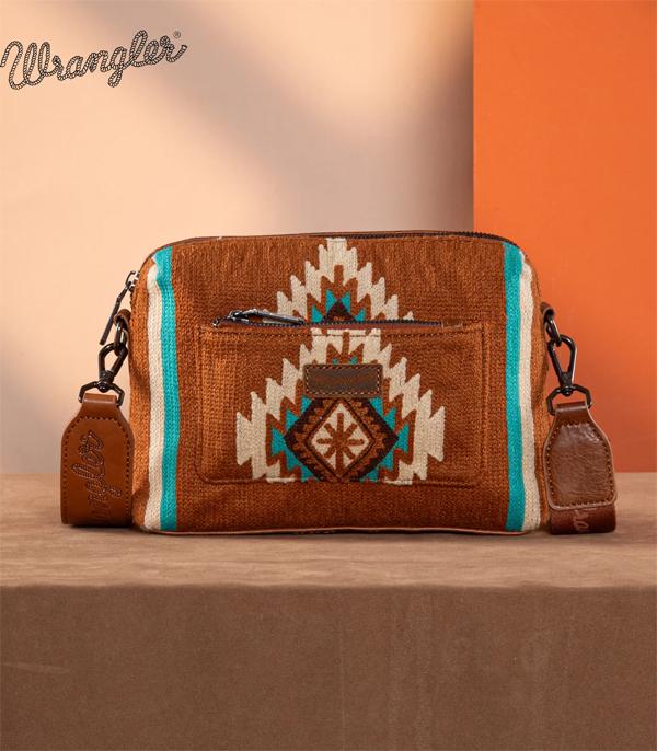 WHAT'S NEW :: Wholesale Wrangler Southwestern Knit Crossbody Bag