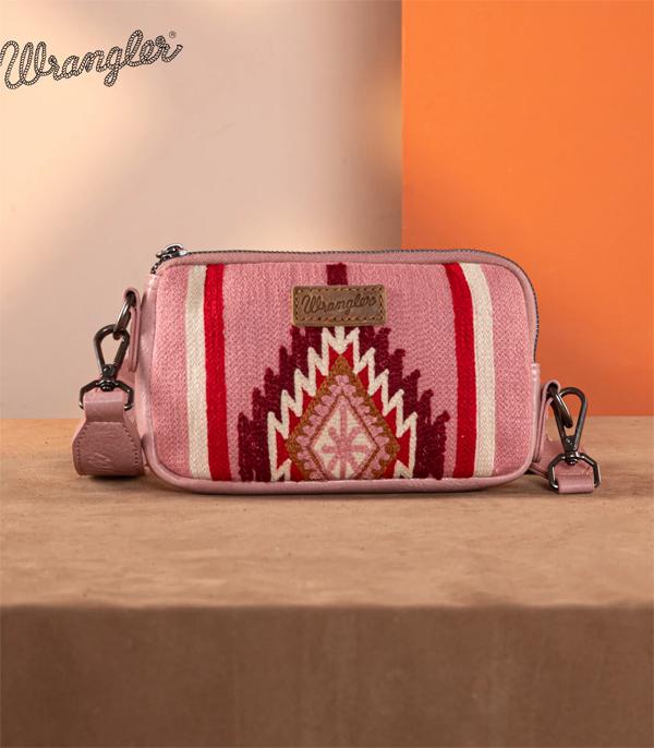 New Arrival :: Wholesale Wrangler Southwestern Crossbody Wallet