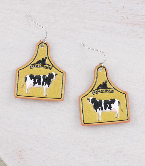 EARRINGS :: WESTERN HOOK EARRINGS :: Wholesale Western Cattle Tag Earrings