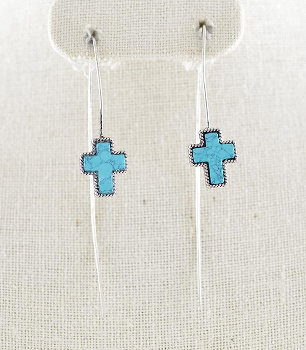 WHAT'S NEW :: Wholesale Western Cross Threader Earrings