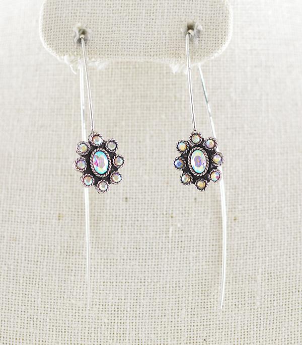 WHAT'S NEW :: Wholesale AB Concho Threader Earrings