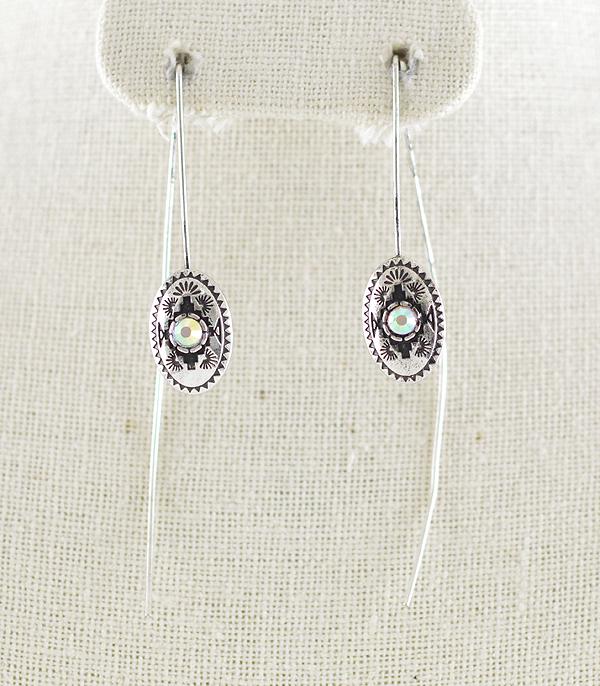 New Arrival :: Wholesale Western Aztec Threader Earrings