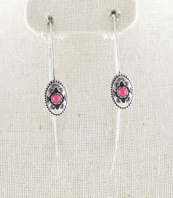 EARRINGS :: WESTERN HOOK EARRINGS :: Wholesale Western Aztec Threader Earrings