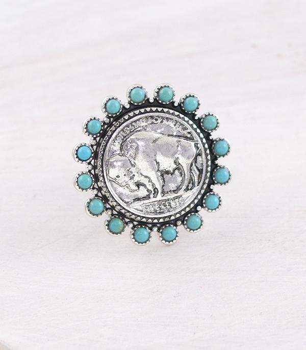 New Arrival :: Wholesale Western Coin Cuff Ring