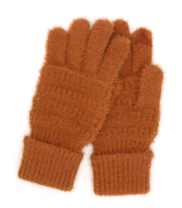 <font color=GREEN>HOLIDAYS</font> :: SOCKS I GLOVES :: Wholesale Smart Touch Cable Knit Glove