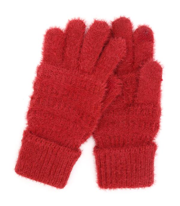 New Arrival :: Wholesale Smart Touch Cable Knit Glove