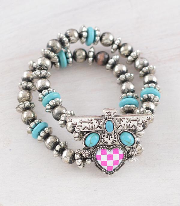 WHAT'S NEW :: Wholesale Western Checkered Thunderbird Bracelet