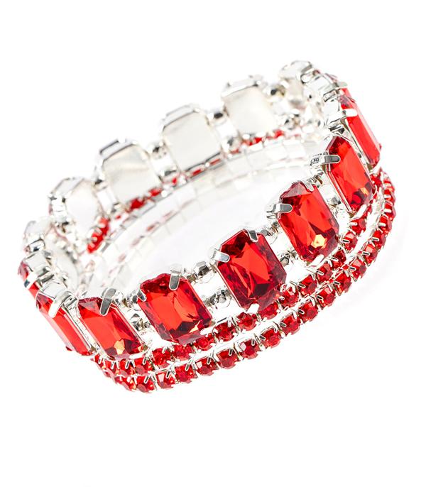 WHAT'S NEW :: Wholesale Rhinestone Statement Bracelet Set