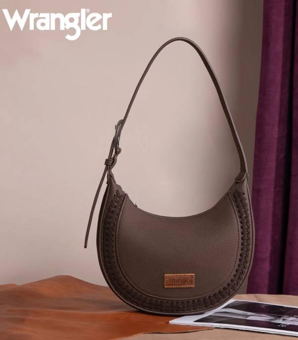 MONTANAWEST BAGS :: WESTERN PURSES :: Wholesale Wrangler Crescent Crossbody Shoulder Bag