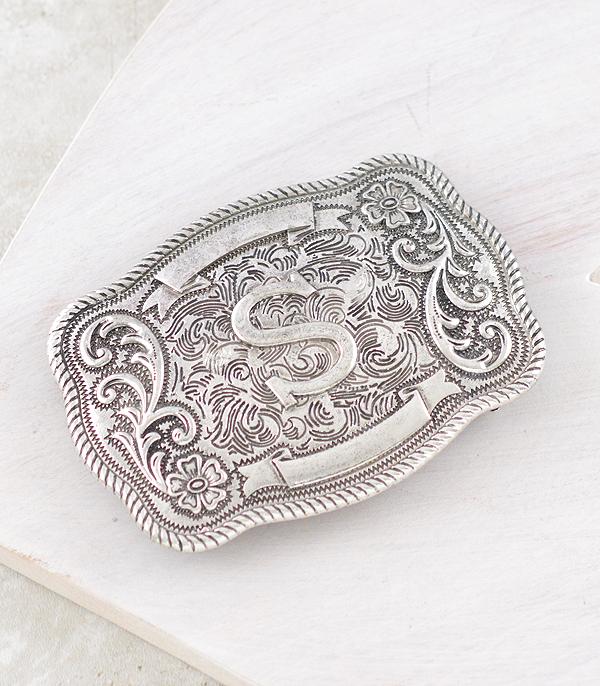 New Arrival :: Wholesale Tipi Brand Western Initial Belt Buckle