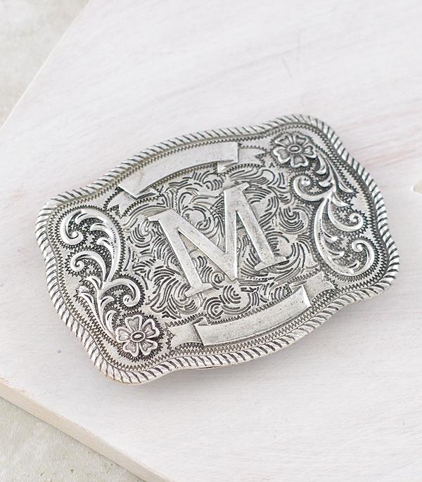 New Arrival :: Wholesale Western Concho Initial Belt Buckle