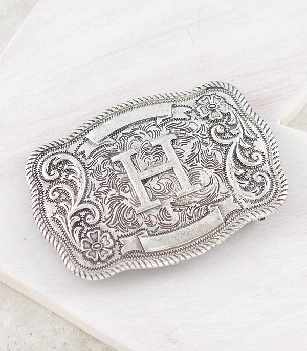 New Arrival :: Wholesale Tipi Brand Concho Initial Belt Buckle