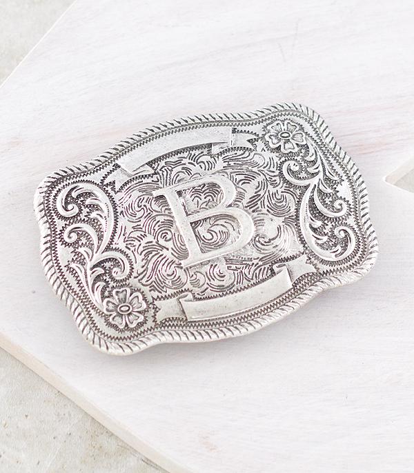 New Arrival :: Wholesale Tipi Brand Initial Concho Belt Buckle