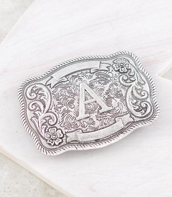 New Arrival :: Wholesale Tipi Brand Initial Concho Belt Buckle