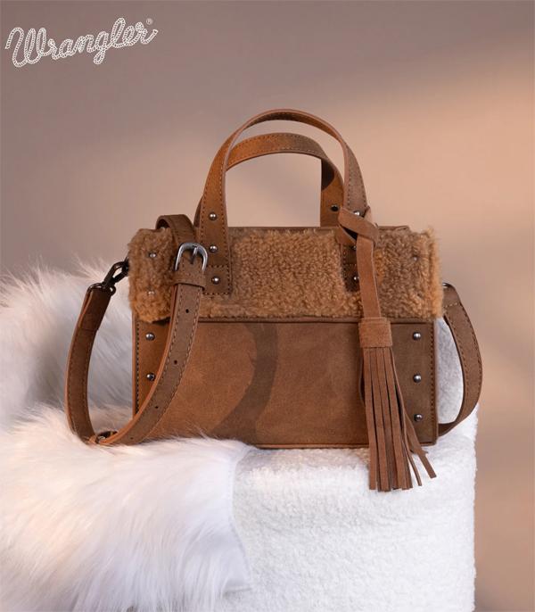 WHAT'S NEW :: Wholesale Wrangler Sherpa Mini Tote Crossbody