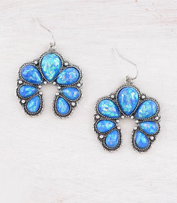 New Arrival :: Wholesale Western Squash Blossom Earrings