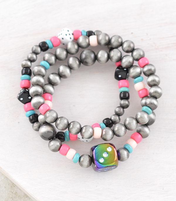 WHAT'S NEW :: Wholesale Western Navajo Pearl Bead Bracelet Set