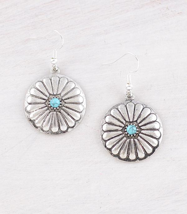 New Arrival :: Wholesale Western Concho Earrings